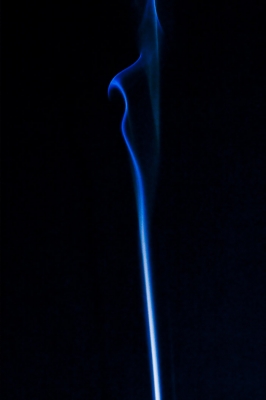 Smoke Trail 2
After Neil Gove's talk I tried photographing incense smoke - good fun if a bit frustrating - this is one.
