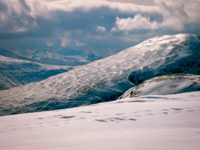 Icy Beinn Mhannach
Photo taken on a cold winters day on the shoulder of Beinn Achalladair.

