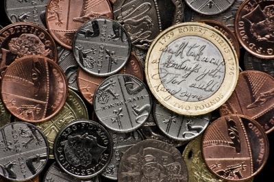 Coining a Phrase?
Done for the Close Up competition. Getting the Burns Â£2.00 coin started the thought.
