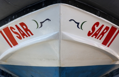 Sharp End
THe MRI boat at Stonehaven.

