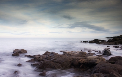 Soft Sea at Stony Bay
Milky sea taken just over the wall from the Backies car park after sunset.
