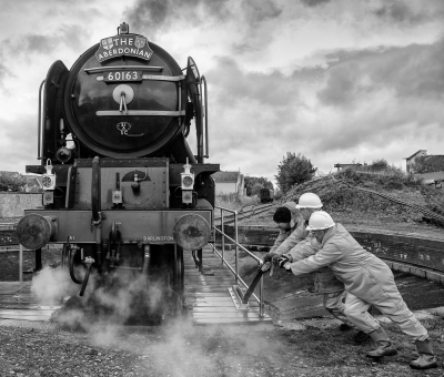 Tornado at Ferryhill Turntable
